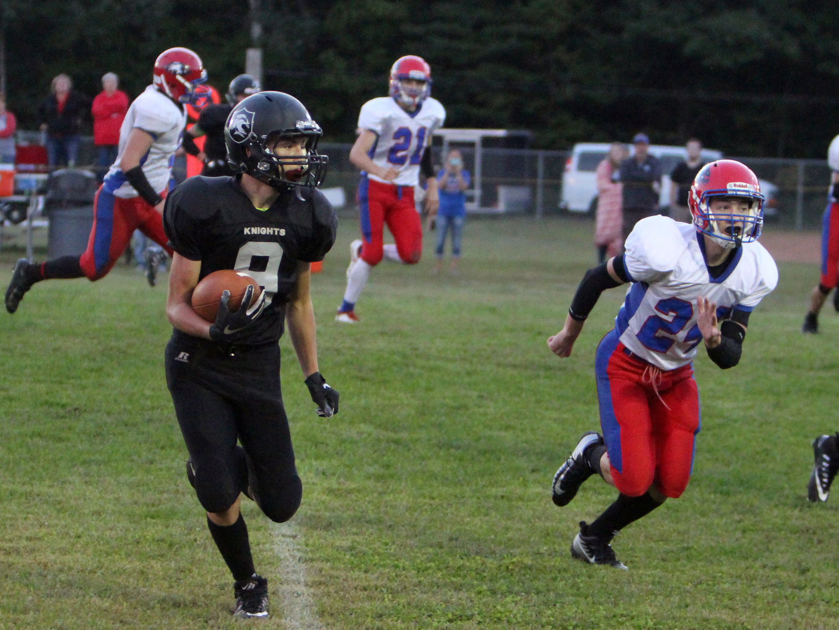 Pepin/Alma at Lake Holcombe/Cornell football 9-7-18